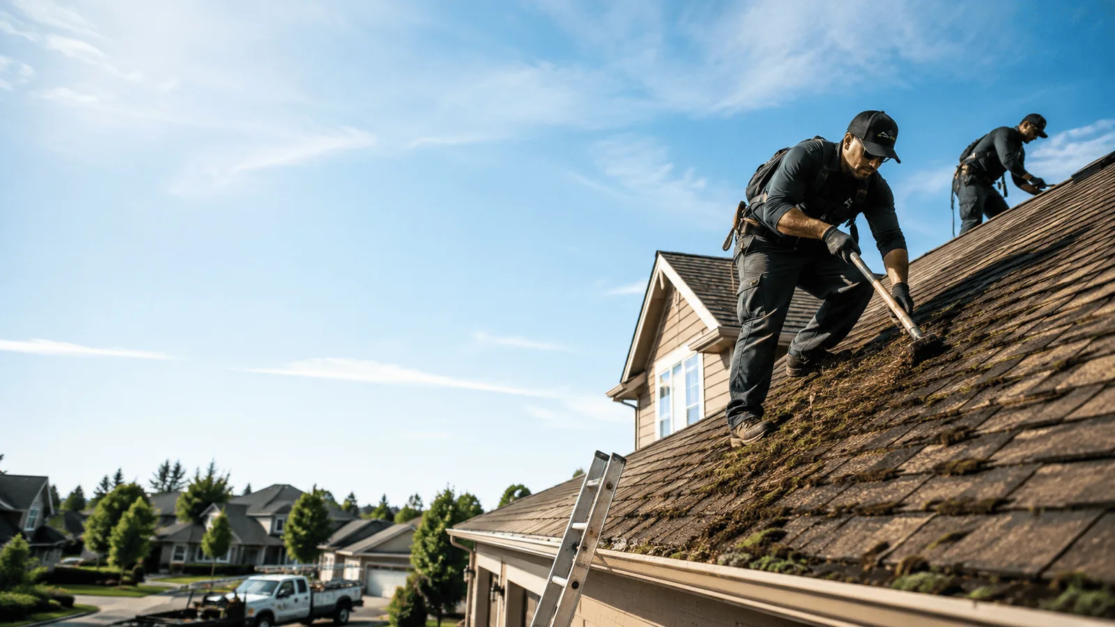Roof Moss Removal in Berryton, KS near me